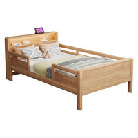 MULTIFUNKTIONSBETT 90x200 cm Kiefernholz Natural Wood - Naturfarben, Holz (90/200cm) - Meubliv