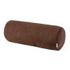 NACKENROLLENHÜLLE FarbTon Chenille-Haptik kaffe-braun 40/15 cm - Braun, Textil (15/40cm) - beties Heimtextil