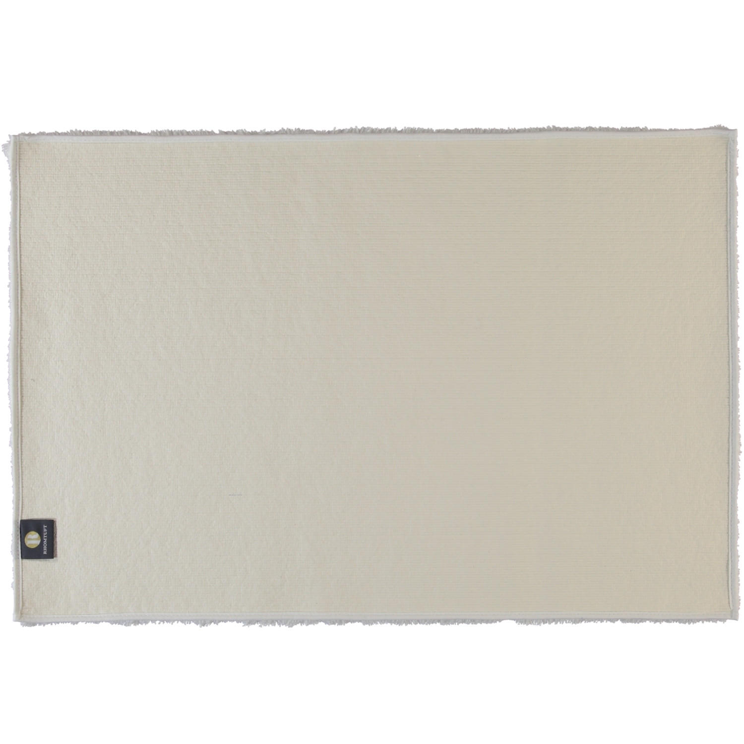BADTEPPICHE SQUARE WEISS - 01 - Weiß, Textil (80/160cm) - Rhomtuft