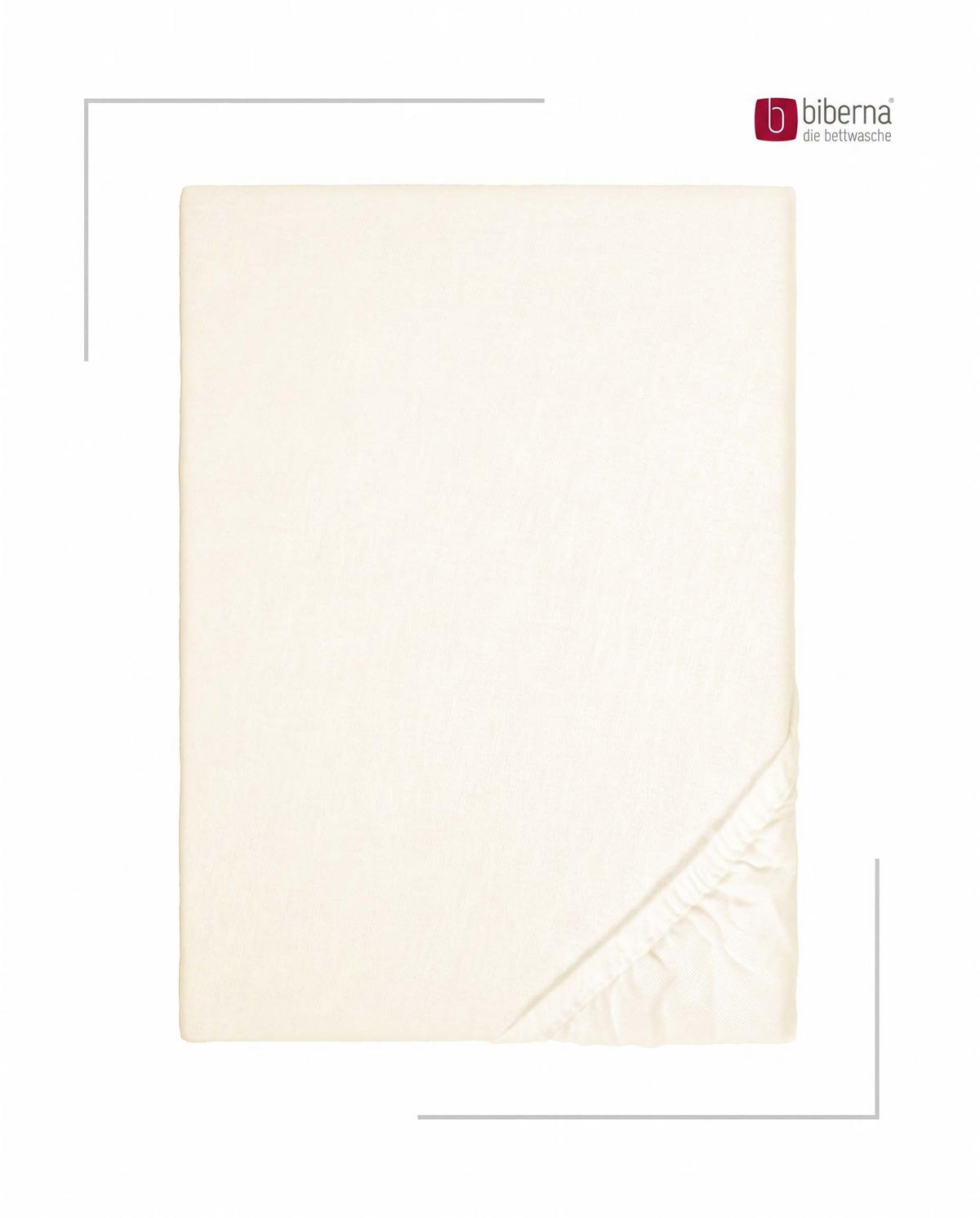 SPANNBETTTUCH Premium Biber natur, 90x190 cm - 100x200 cm - Naturfarben, Textil (100/200cm) - biberna