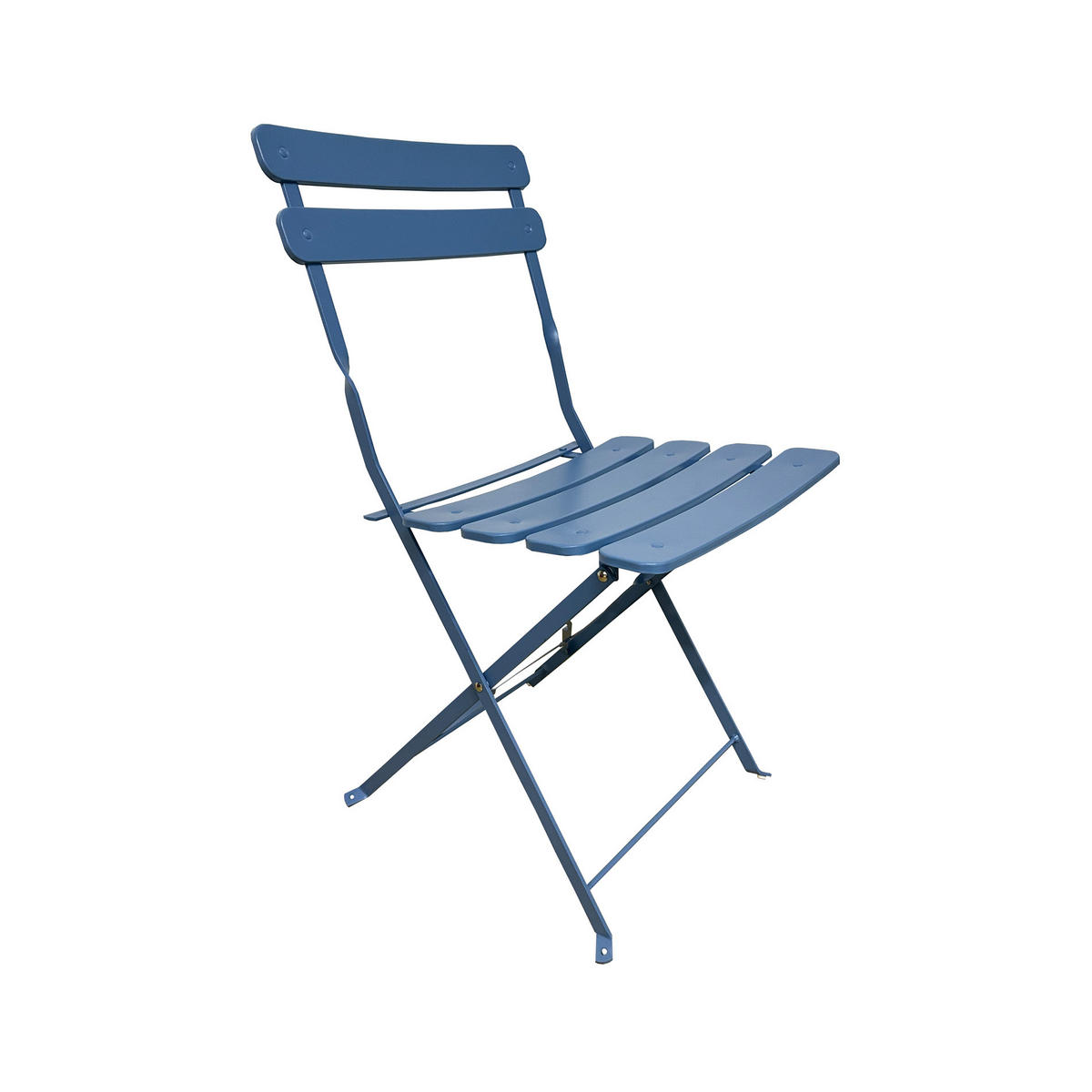 BISTRO-TISCH MIT 2 STÜHLEN Türkis 60/60/71 cm - Türkis, Metall - Mobili Rebecca