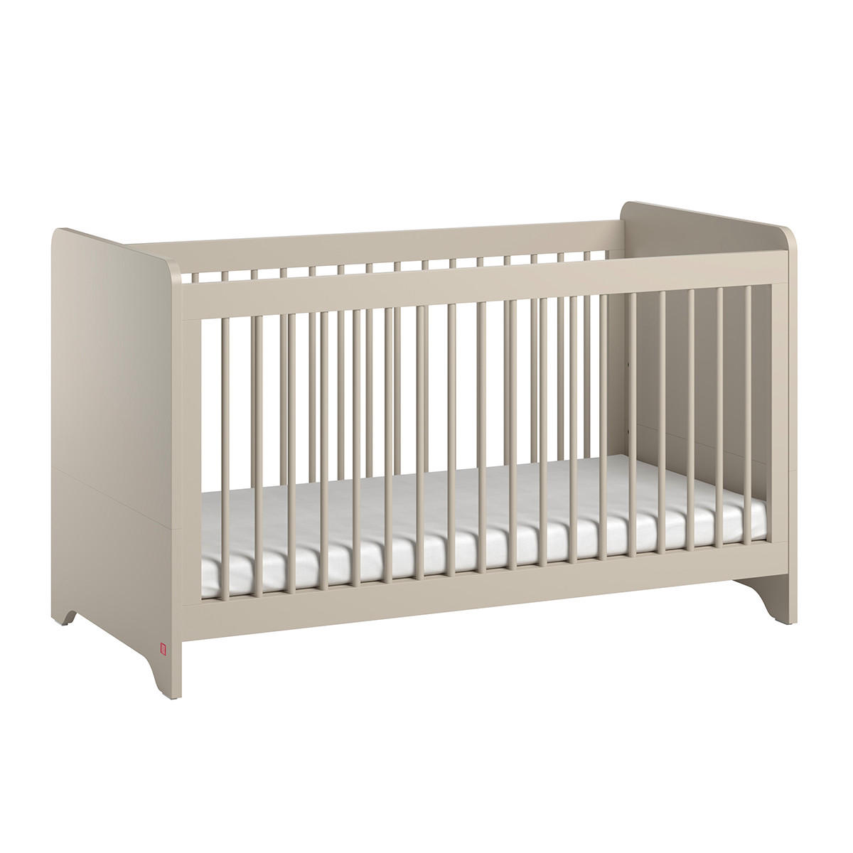 BABYZIMMER 3-teilig Ova Beige - Beige, Holzwerkstoff (144.5/86/75cm) - Petits-meubles