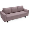 3-SITZER SOFA Monte mit Schlaffunktion rosa - Rosa, Textil (225/73/95cm) - Beautysofa
