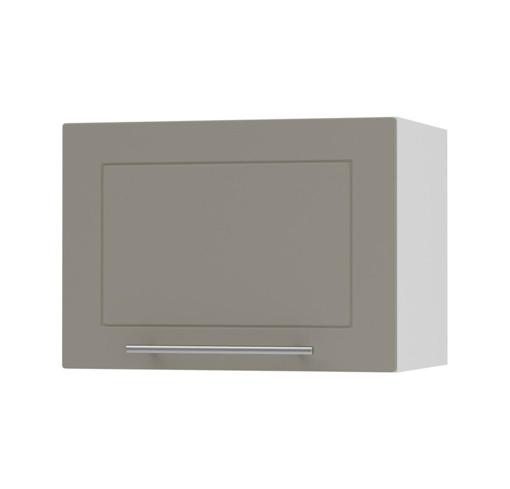 KÜCHENHÄNGESCHRANK Kvantum W4B/50 Beige Matt / Weiß Matt 50 / 32,5 / 36cm - Beige/Weiß, Holz/Holzwerkstoff (50/36/32.5cm) - Feldmann-Wohnen