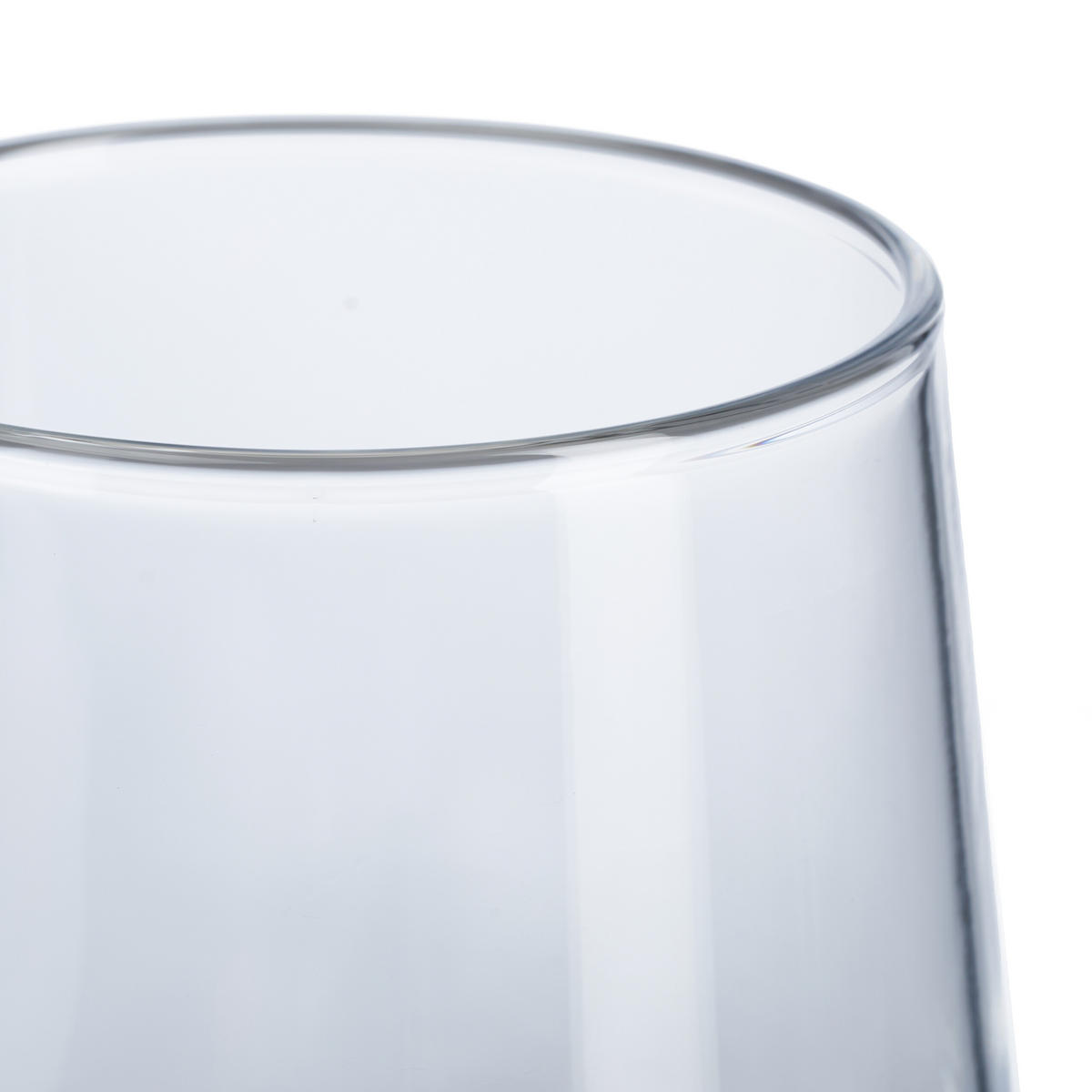 6XSKLENENÉ poháre - priehľadné, sklo - Relaxdays