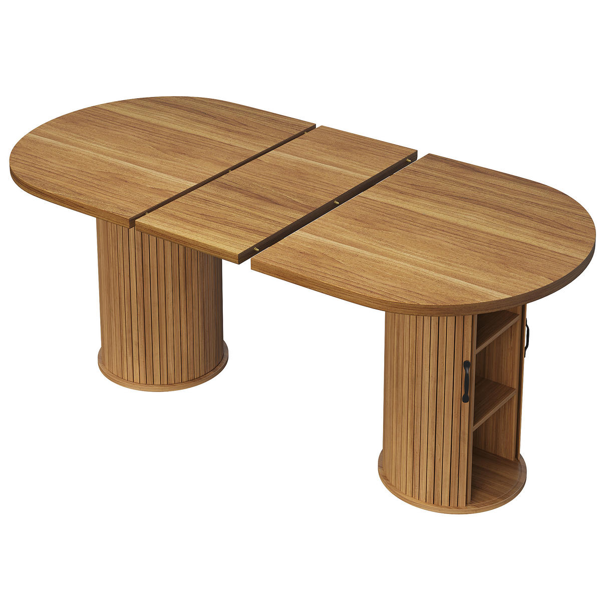 ESSTISCH 150–190/80/75 cm, Dunkelbraun - Dunkelbraun, Holzwerkstoff (190/80/75cm)