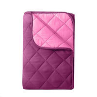 SOMMERBETT Camping lila 155/220 cm Steppbett im Wende-Design Duo-Color - Lila, Textil (155/220cm) - wometo