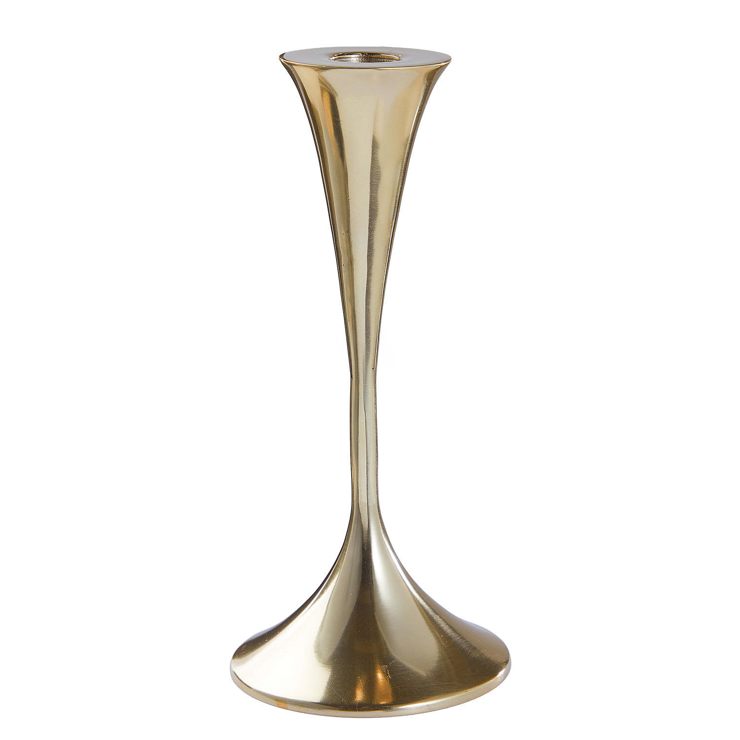 KERZENHALTER Highlight - Goldfarben, Metall (6/20/9cm) - Butlers