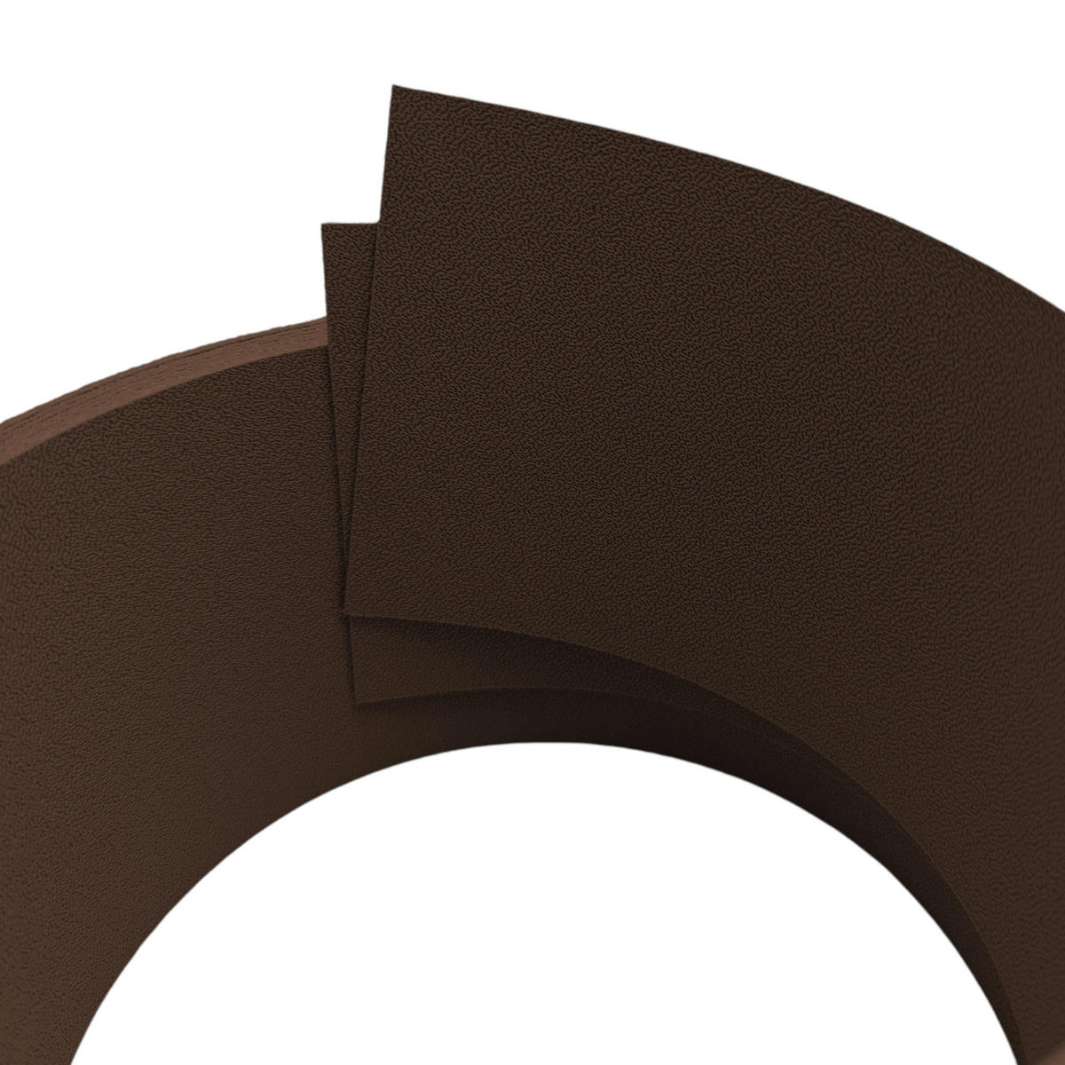 SICHTSCHUTZSTREIFEN Premium Halbe Set Einzelstreifen Braun 2,55m - Braun, Kunststoff (255/9.5cm) - ZAUN|ZU