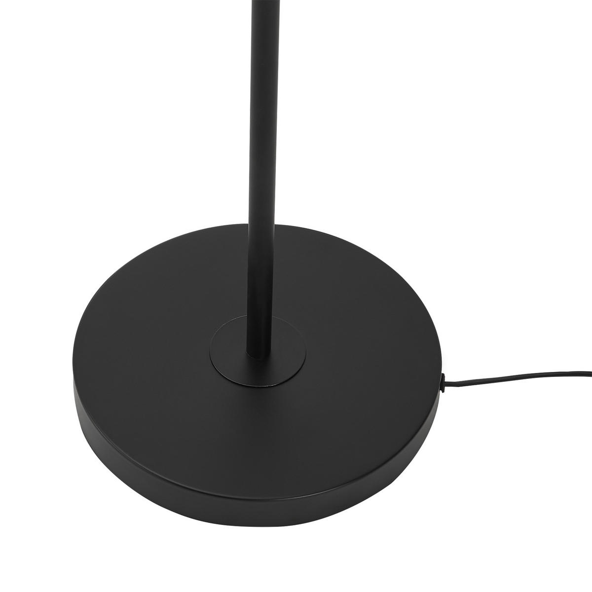 STEHLEUCHTE Stockport - Schwarz, Metall (23/58/139cm) - lux.pro