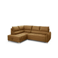 ECKSOFA Marno In Chill Me - Honig, Holzwerkstoff/Textil (200/260cm) - Fun Möbel