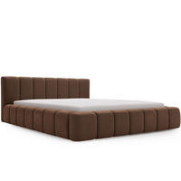 POLSTERBETT Orio 140x200 Braun - Braun, Textil (140/200cm) - Graingold