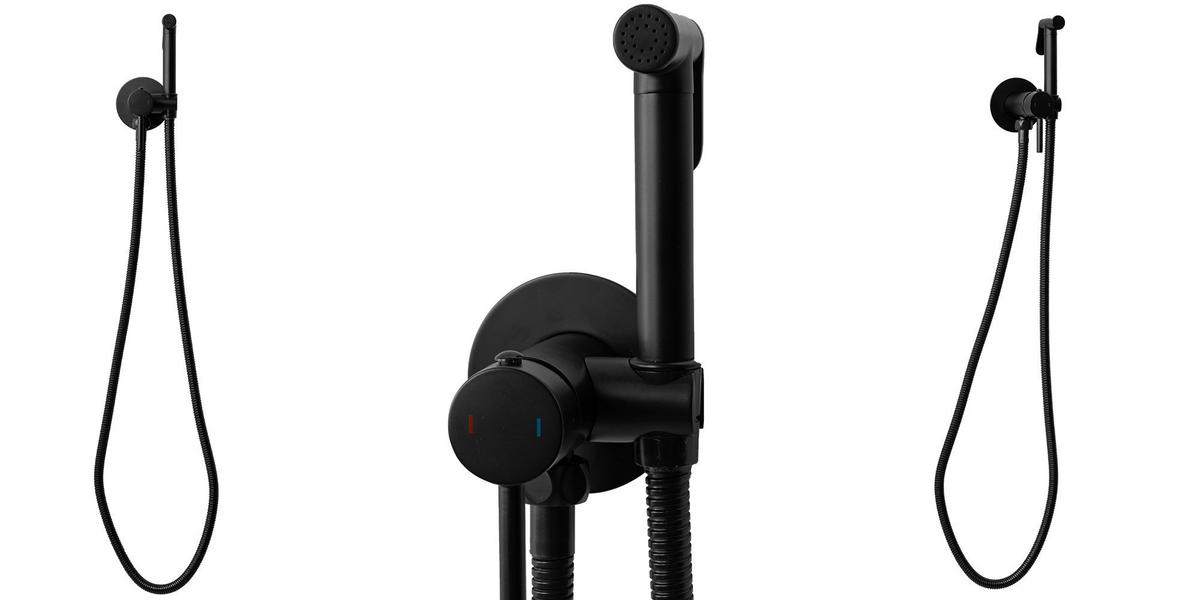 BIDETARMATUR Rea Lungo Loop Black - Schwarz, Metall (7/19/9cm) - REA