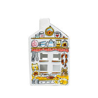 LICHTHAUS Hund in Bunt - 14,50cm - Multicolor, Keramik (8.5/14.5/8.3cm) - Blond Amsterdam