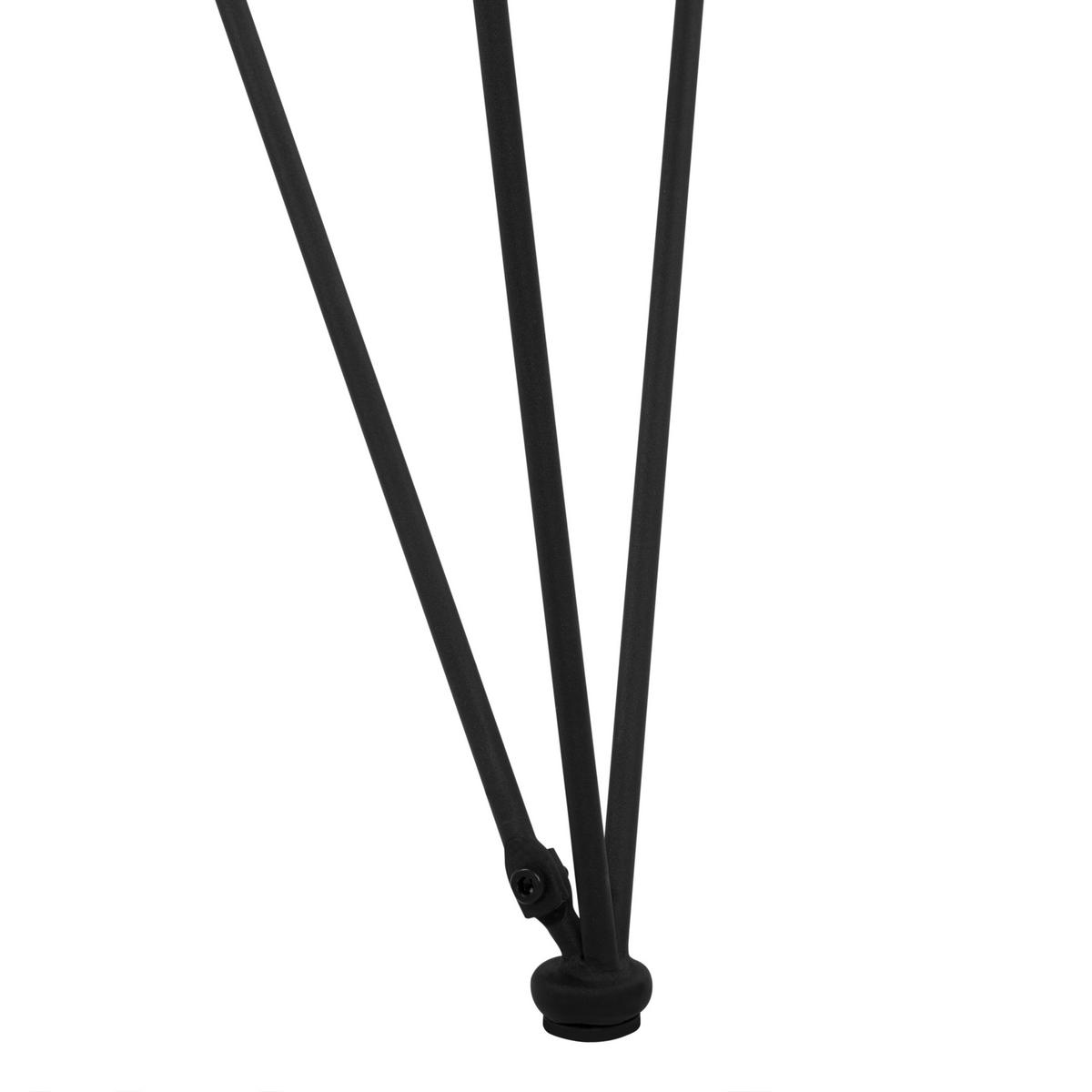 ESSTISCH 140/80/75 cm Hellbraun, Schwarz Rechteckig Kenton - Hellbraun, Holzwerkstoff (140/80/75cm) - Beliani