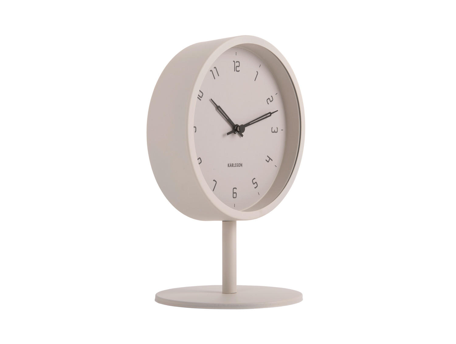TISCHUHR Stark 4.5/22.5 cm - Grau, Metall (15/22.5/4.5cm) - Karlsson