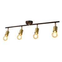 DECKENSTRAHLER Lumhart 13.5/9/74 cm - Akaziefarben, Metall (74/13.5/9cm) - ZMH