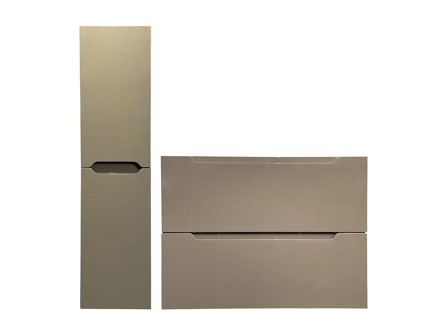 Vente-Unique Badmöbel-Set Weiß 80x57x46 cm