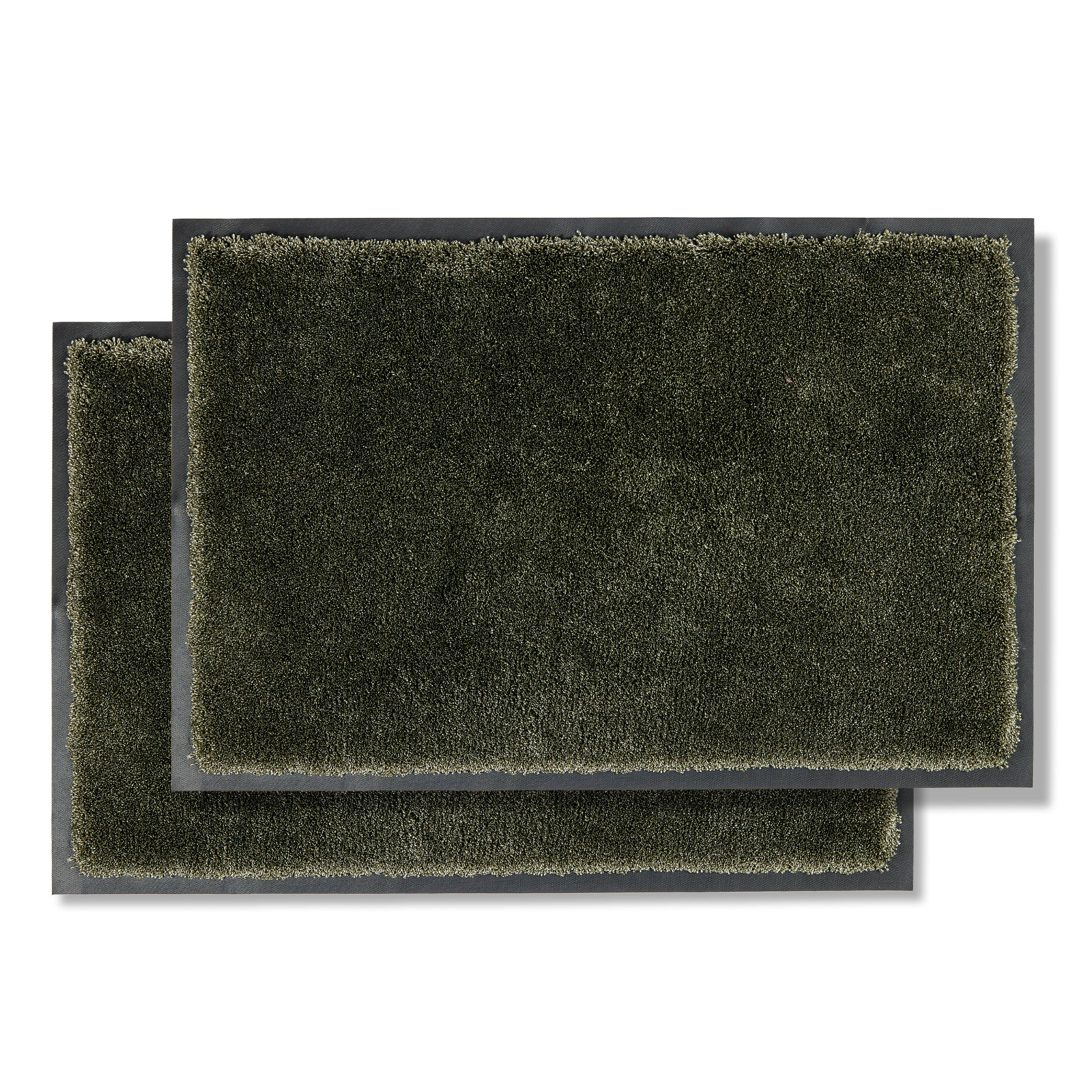 FUSSMATTE FÜR INNEN LAVA 2ER SET - Grün, Textil (40/60cm) - Astra