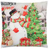 KISSENBEZUG Weihnachts Dekokissenbezug 45x45cm - Hellgrau, Textil (45/45cm) - KRUMAD