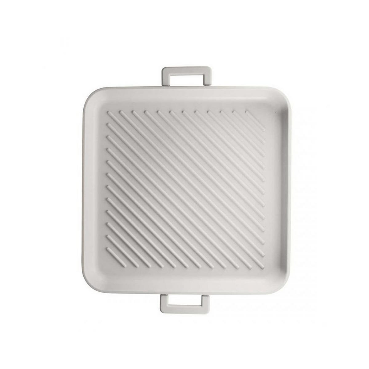 GRILLPFANNE Grau 34/34/4.5 cm BH7790 - Grau, Metall (34cm) - Berlinger Haus