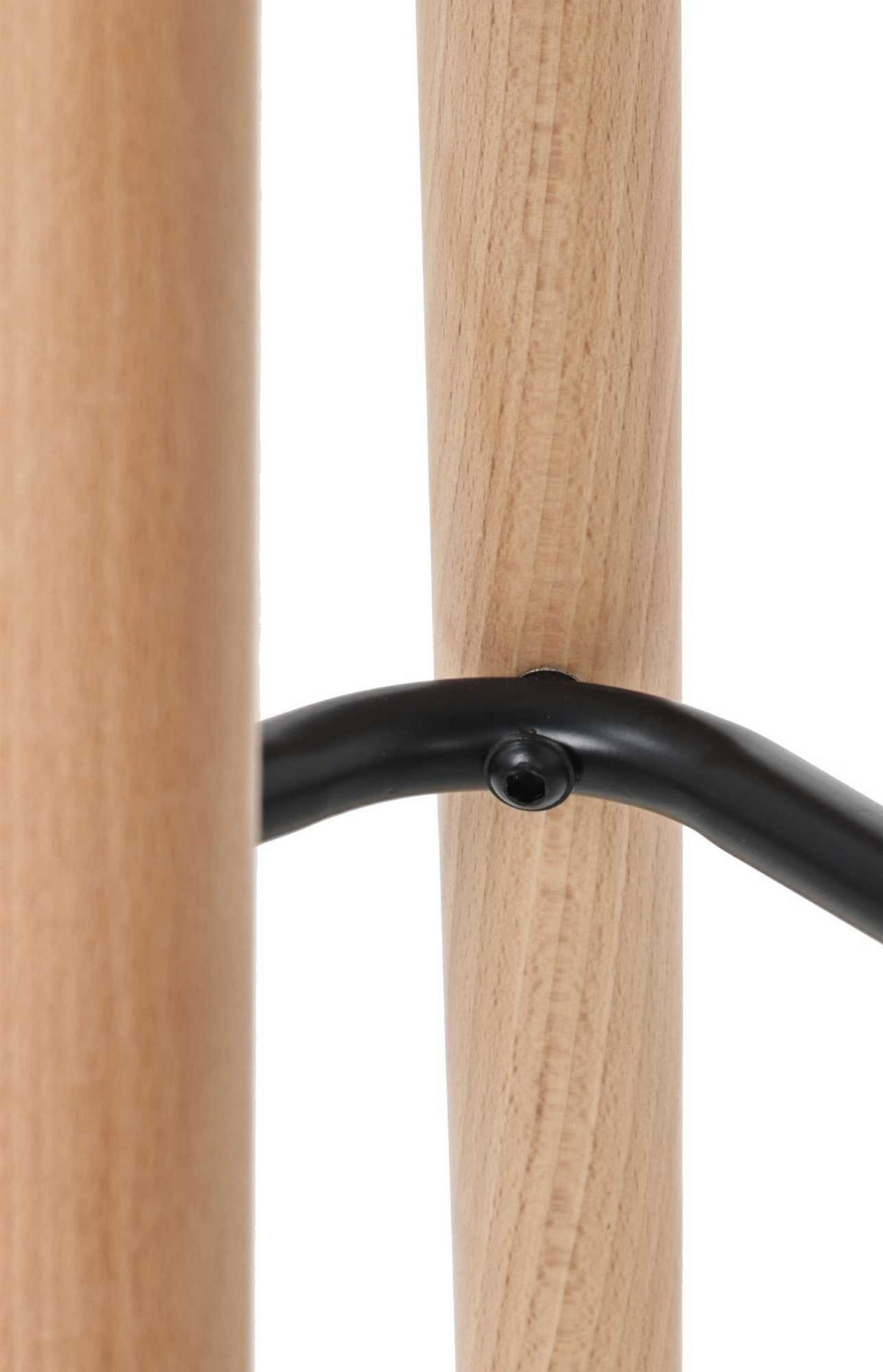 BARHOCKER Mirid Stoff Taupe - Taupe, Textil (51/101/50cm) - DELUKE