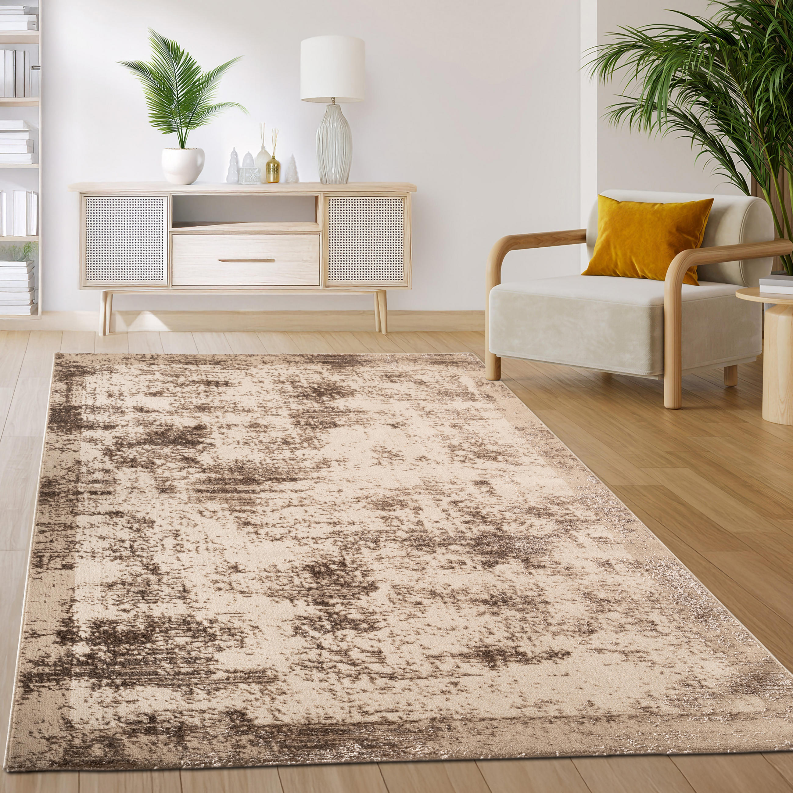 KURZFLORTEPPICH 240/340 cm - Beige, Textil (240/340cm) - Paco Home