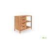 KOMMODE PAUL Kernbuche - Kernbuche, Holz (80/80/50cm) - byoak