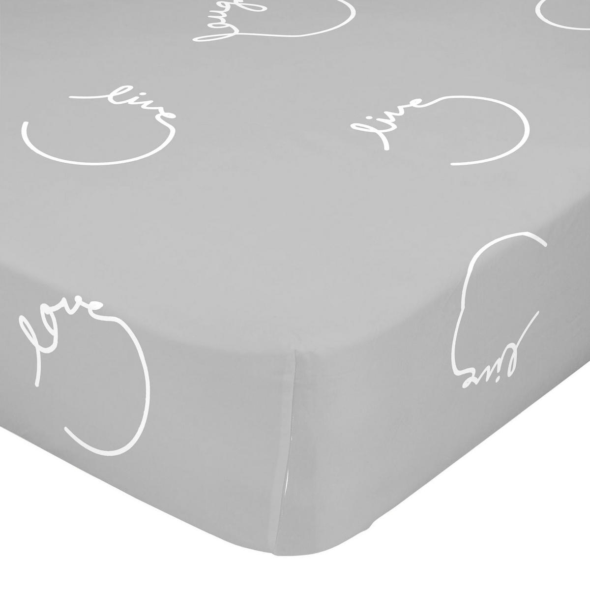 SPANNBETTTUCH live 140x200x32 cm mehrfarbig - Multicolor, Textil (140/200cm) - Happy Friday