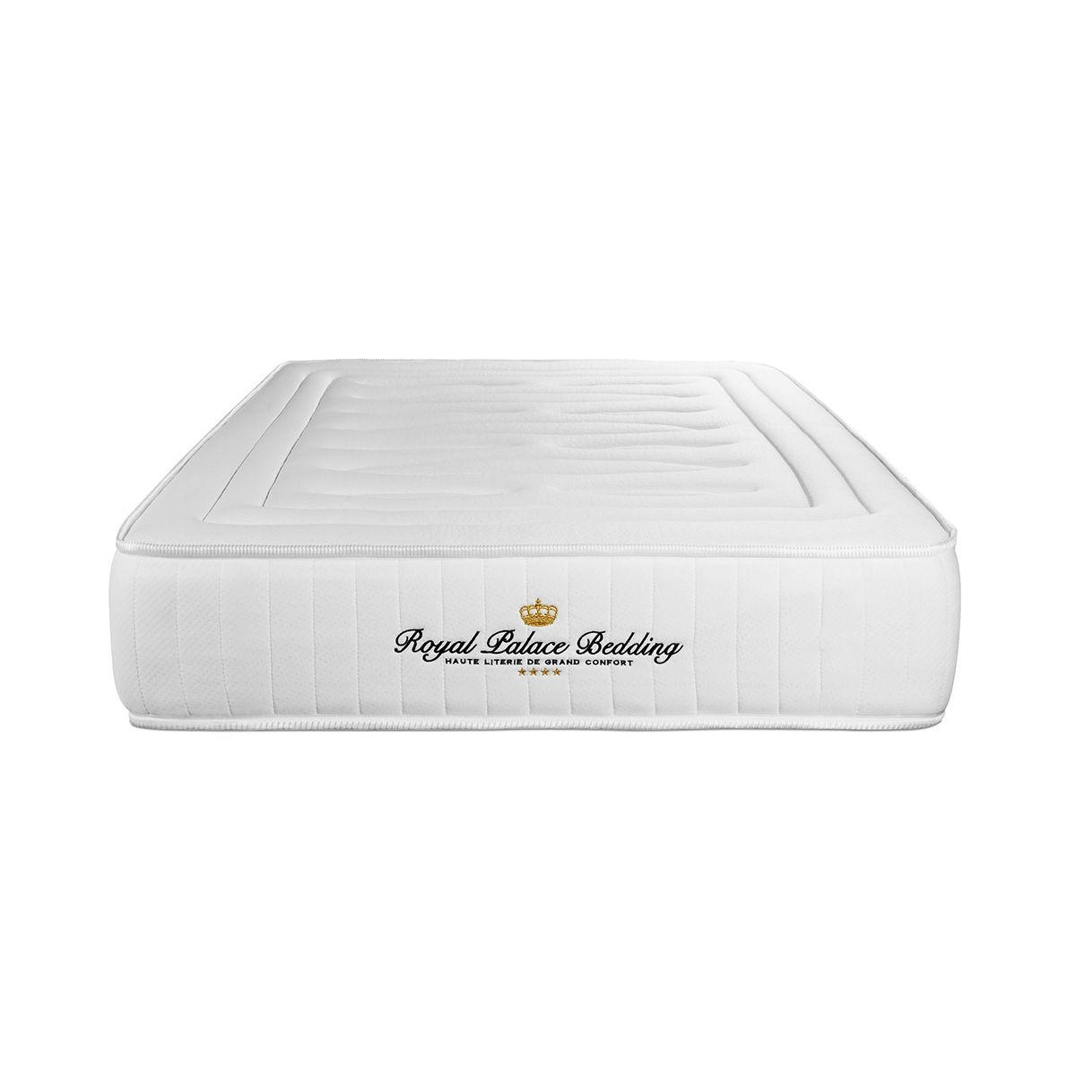MATRATZE Nottingham Memory-Schaum 80 x 210 cm h3 - Weiß, Textil (80/210cm) - ROYAL PALACE BEDDING
