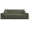 SOFA Farese Salbeigrün mit Cordbezug - Hellgrün, Textil (257/85/102cm) - Selsey