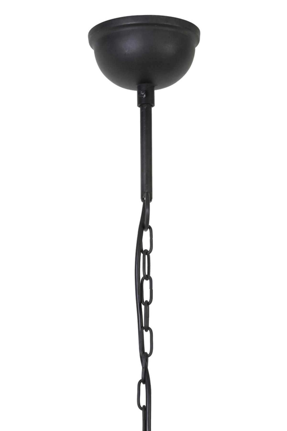 HÄNGELAMPE Haranka Braun Ø47/56 cm - Dunkelbraun, Holz (47/47/56cm) - Light & Living
