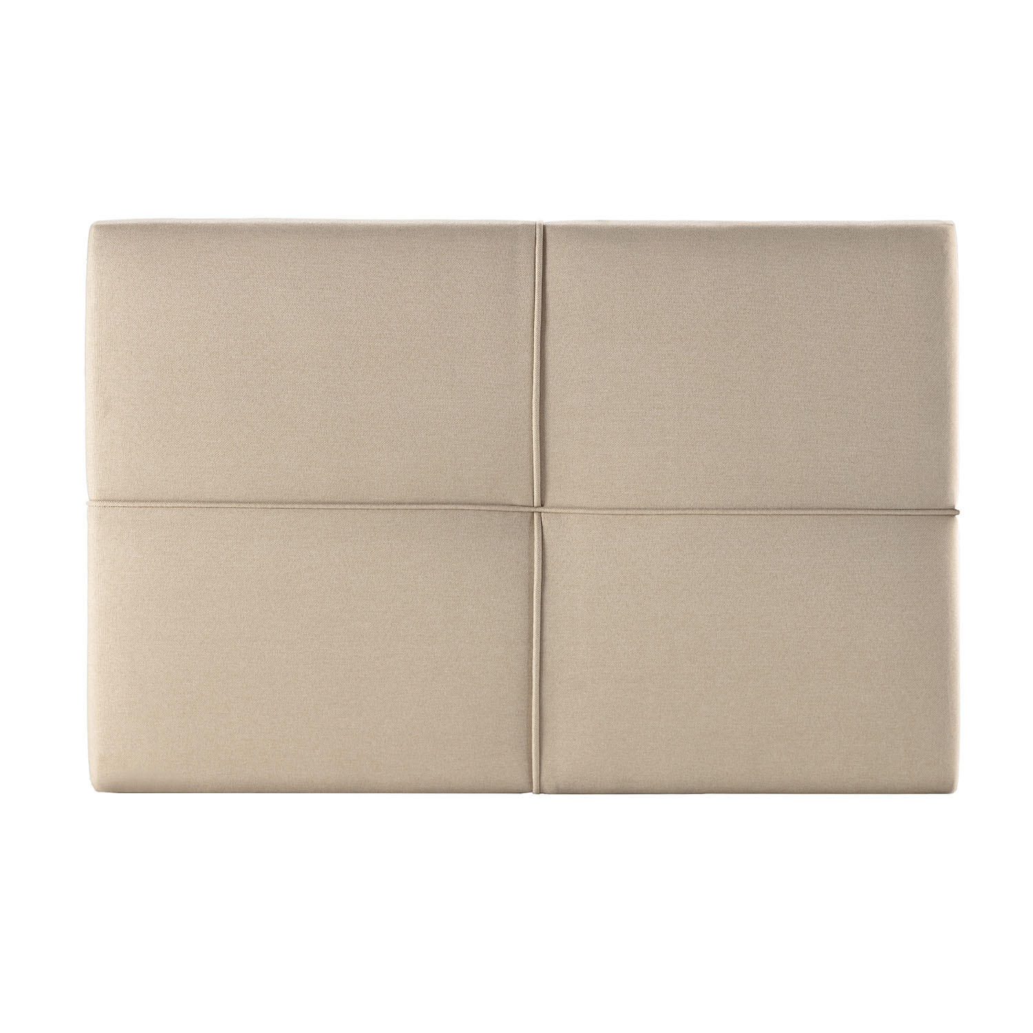KOPFTEIL Sicilia 90x60 cm Beige - Beige, Textil (6/90/90cm) - VS Venta-stock