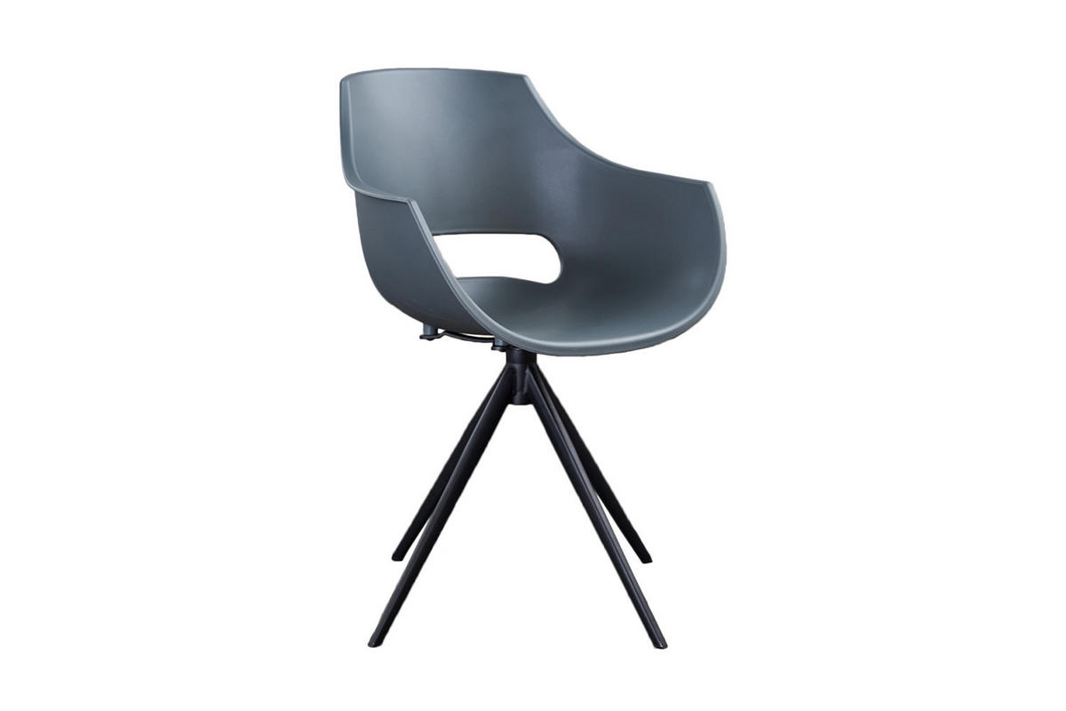 DREHSTUHL ZAJA Anthrazit Kunststoff - Anthrazit, Kunststoff (57/85/59cm) - KAWOLA