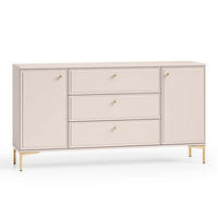 SIDEBOARD Sélène Kaschmir - Beige, Holzwerkstoff (160/85/40cm) - Petits-meubles