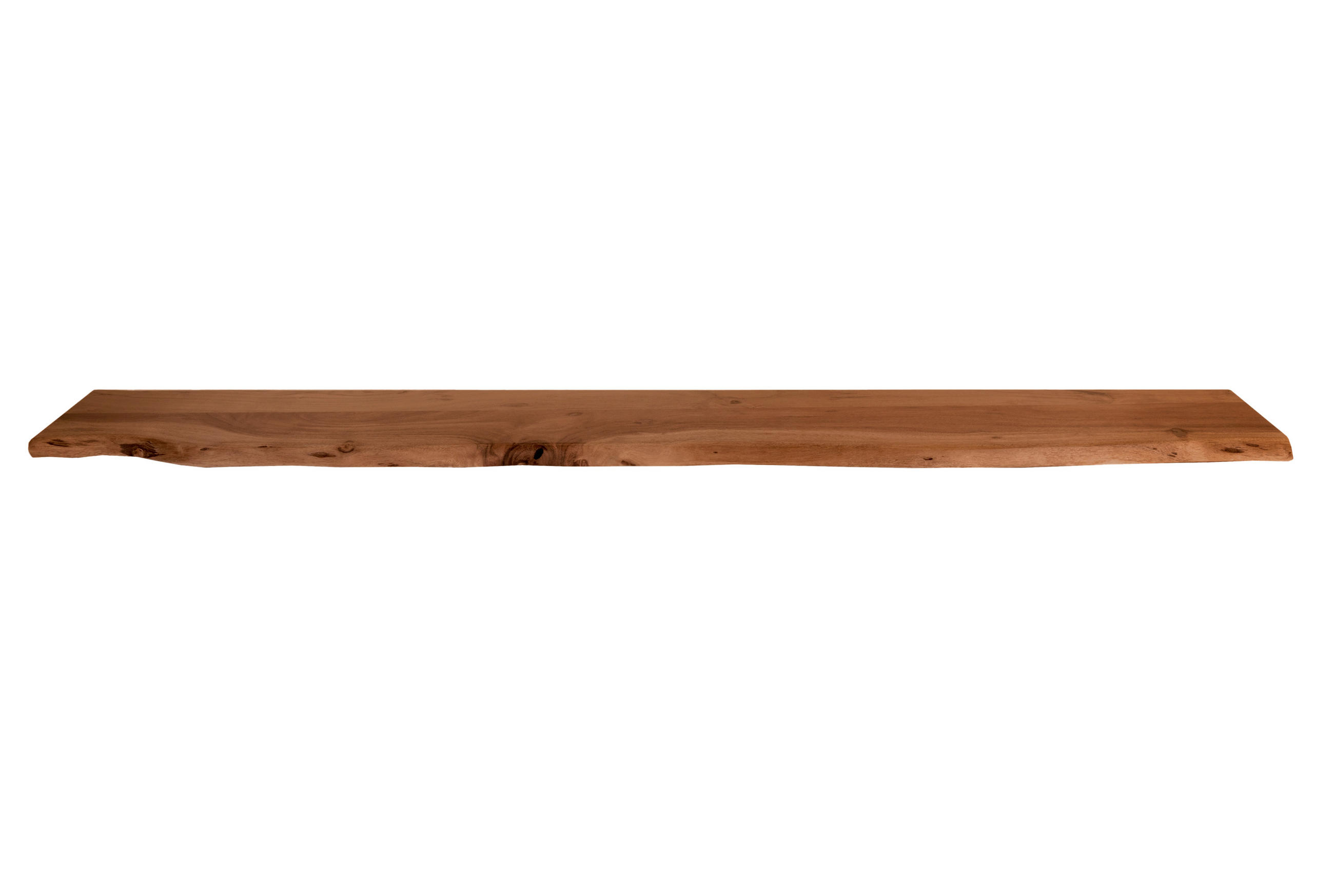 WANDREGAL AMANDA - Braun/Akaziefarben, Holz (140/3/20cm) - SAM