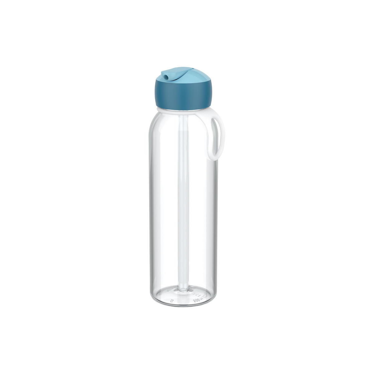WASSERFLASCHE FLIP-UP Campus 2025 Cool Blue 500 ml - Blau, Kunststoff (0.5L) - Mepal