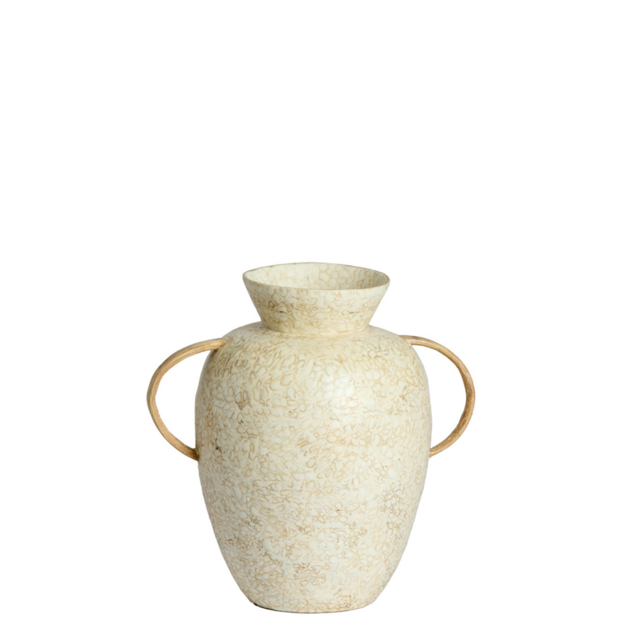 Light & Living Vase Weiß 31 cm