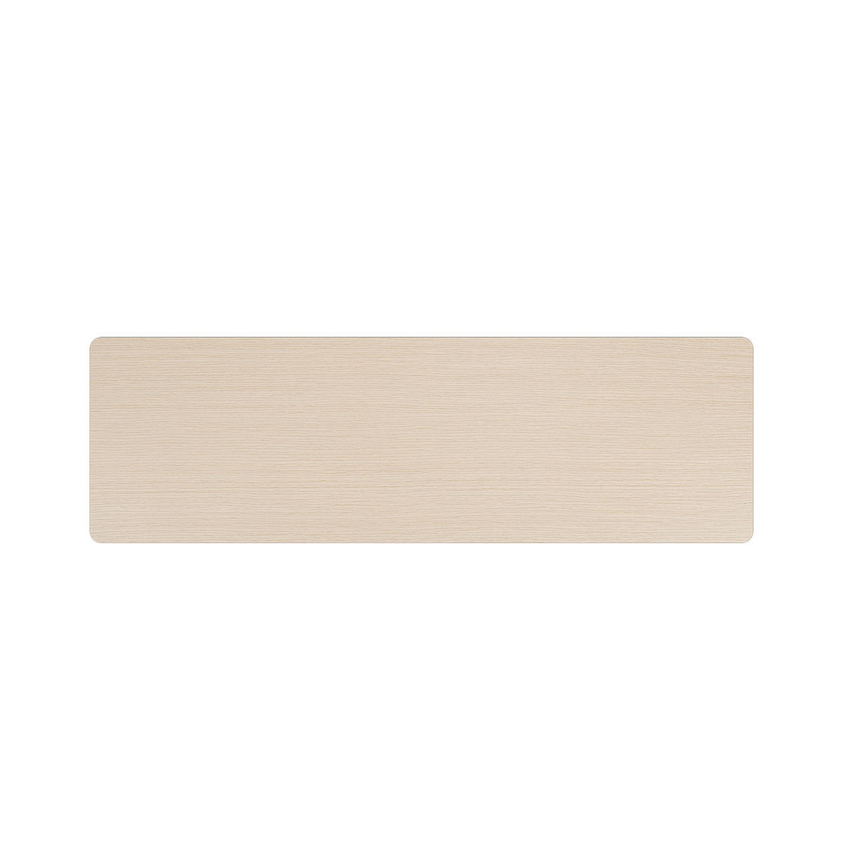 SIDEBOARD mit zwei Schubladen weiß-holzfarben 120×37×80 cm aus MDF - Weiß, Holzwerkstoff (120/80/37cm) - Luhomfu