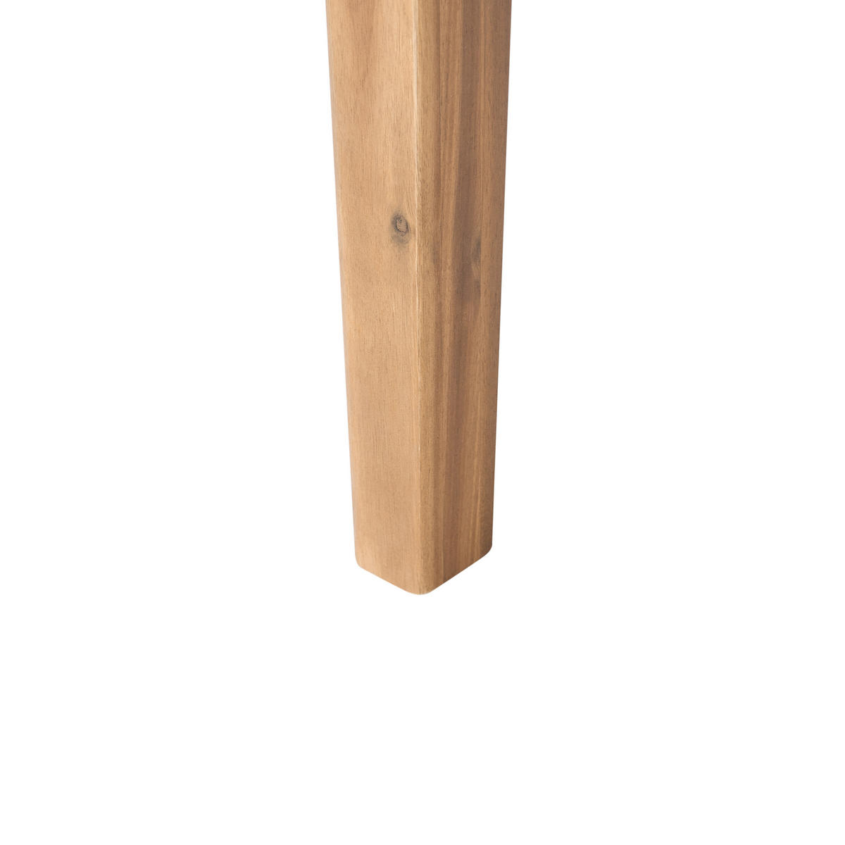 GARTENTISCH 90/180 cm zertifiziertes Akazienholz Hellbraun Chioggia - Hellbraun, Holz (90/180/75cm) - Beliani
