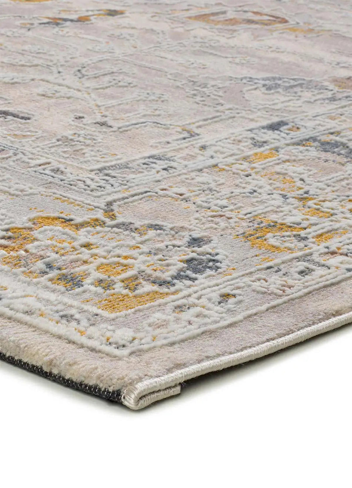 KURZFLORTEPPICH Beige / Mehrfarbig Berta 115/170 cm - Multicolor, Textil (115/170cm) - Atticgo