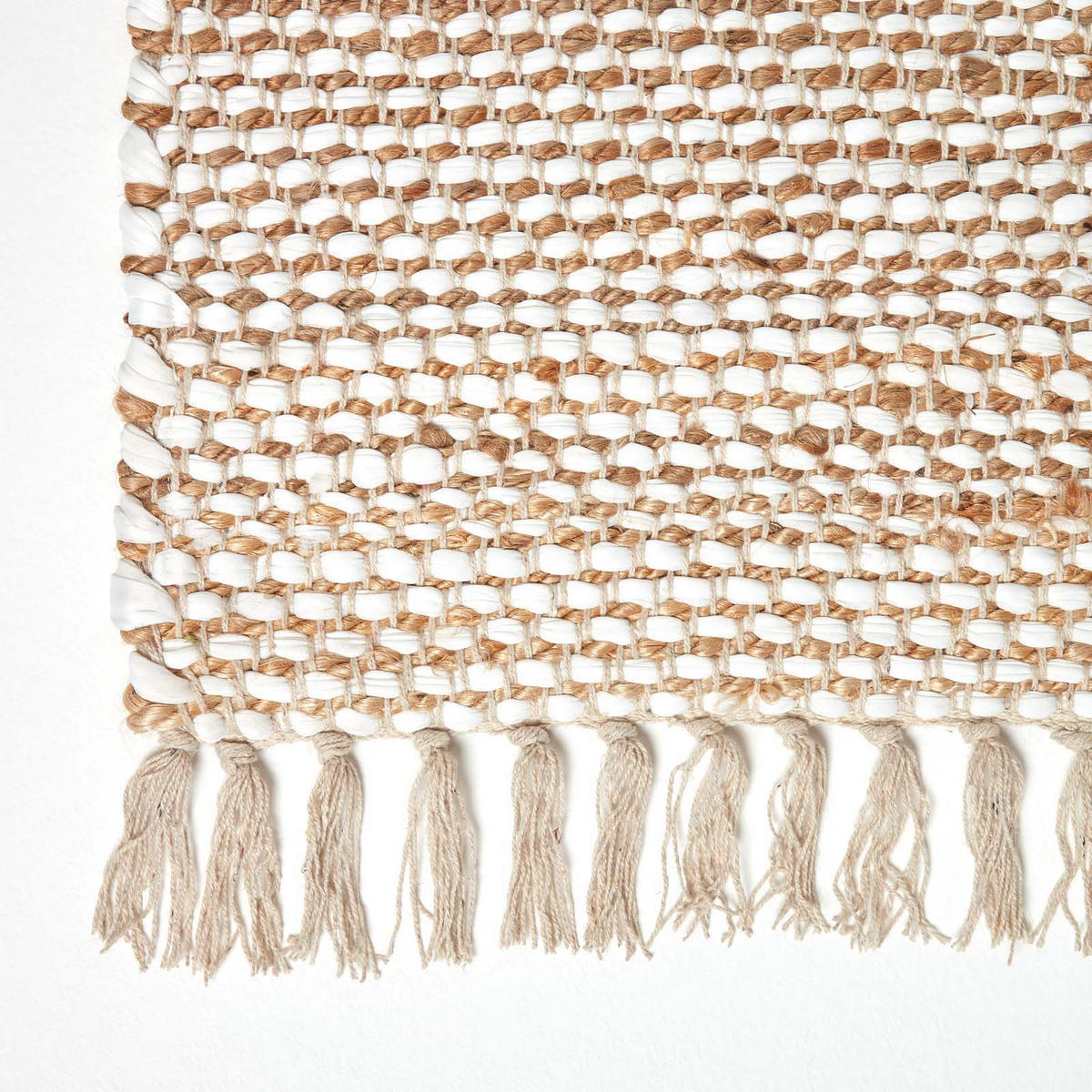 TEPPICHLÄUFER Horizon gemustert 66/200 cm - Naturfarben, Textil (66/200cm) - Homescapes