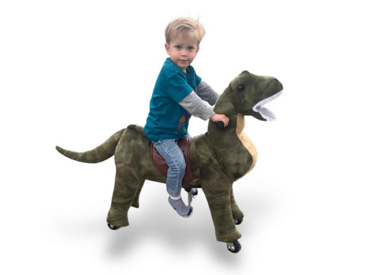 REITDINO Rex Größe M - Grün, Kunststoff (97/35/100cm) - TPFLiving