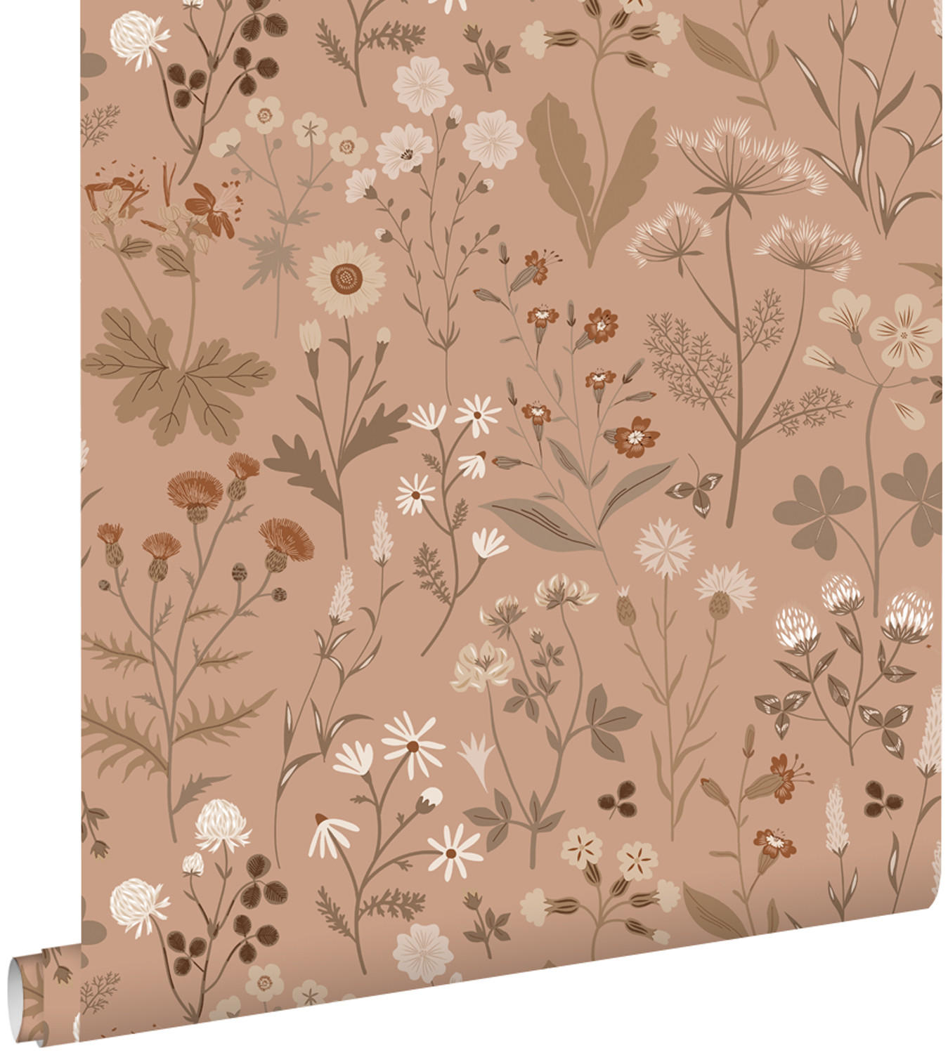 ESTAhome Tapete Terracotta 53x1000 cm