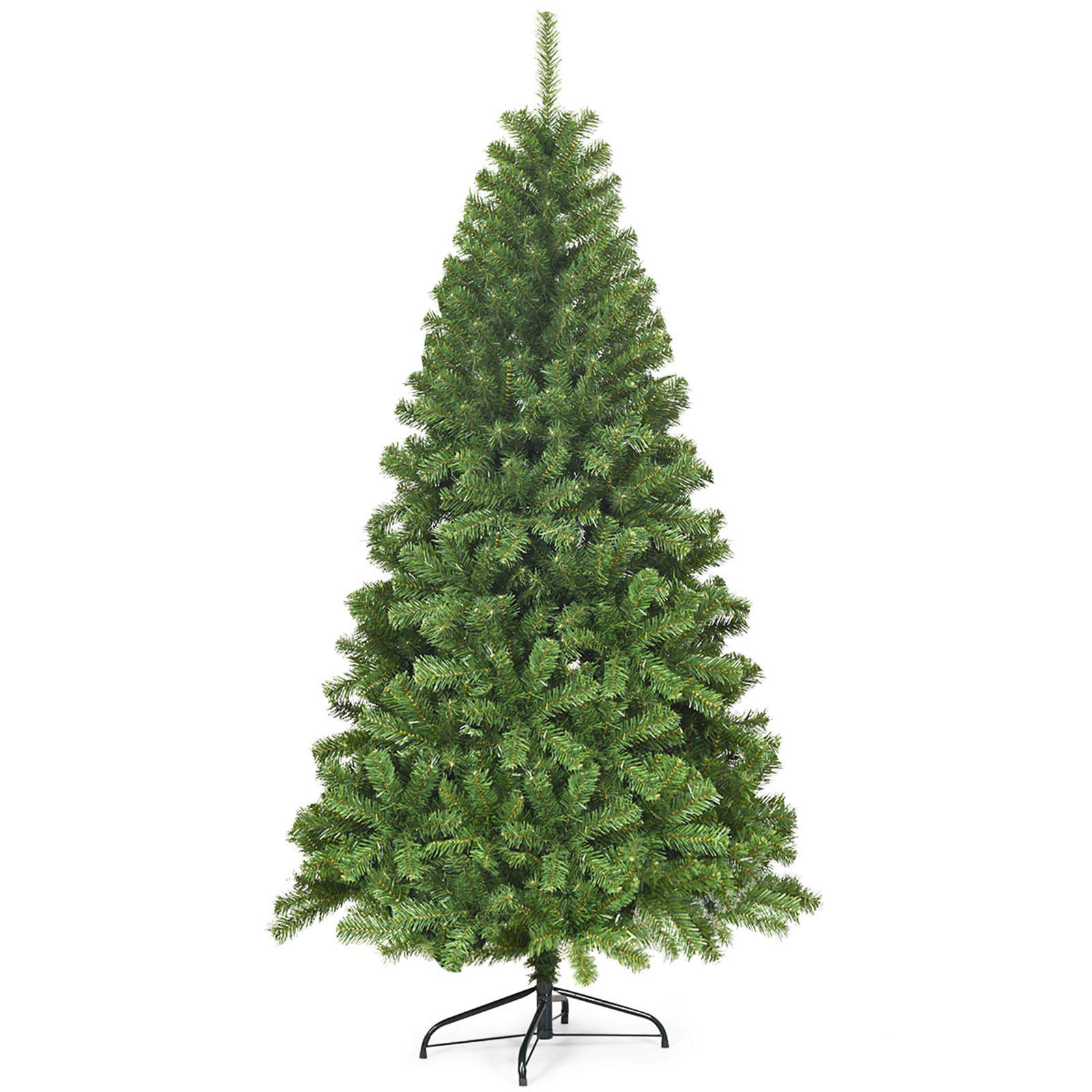 WEIHNACHTSBAUM Grün - Grün, Kunststoff (180cm) - COSTWAY