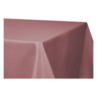 TISCHDECKE Leinenoptik 110/220 cm eckig Altrosa - Altrosa, Textil (110/220cm) - TiborTex