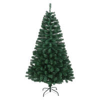 WEIHNACHTSBAUM künstlich - Grün, Kunststoff (90/210cm) - SVITA
