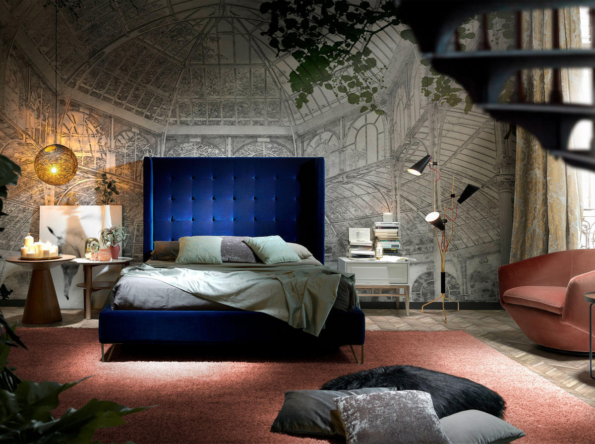 NACHTTISCH in Beige und Walnussholz - Beige/Multicolor, Holz/Holzwerkstoff (60/50/40cm) - ANGEL CERDA