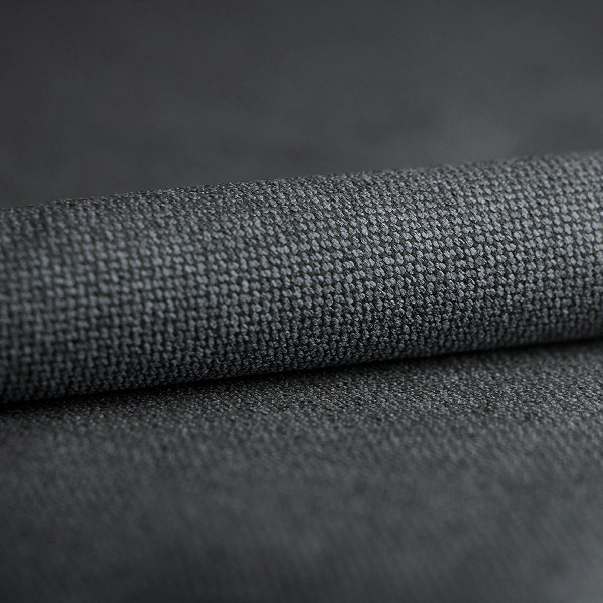 BOXBETT Lontano 120/200 cm Anthrazit im Megan Stoff - Chromfarben/Anthrazit, Holz/Holzwerkstoff (120/200cm) - AltaBeds