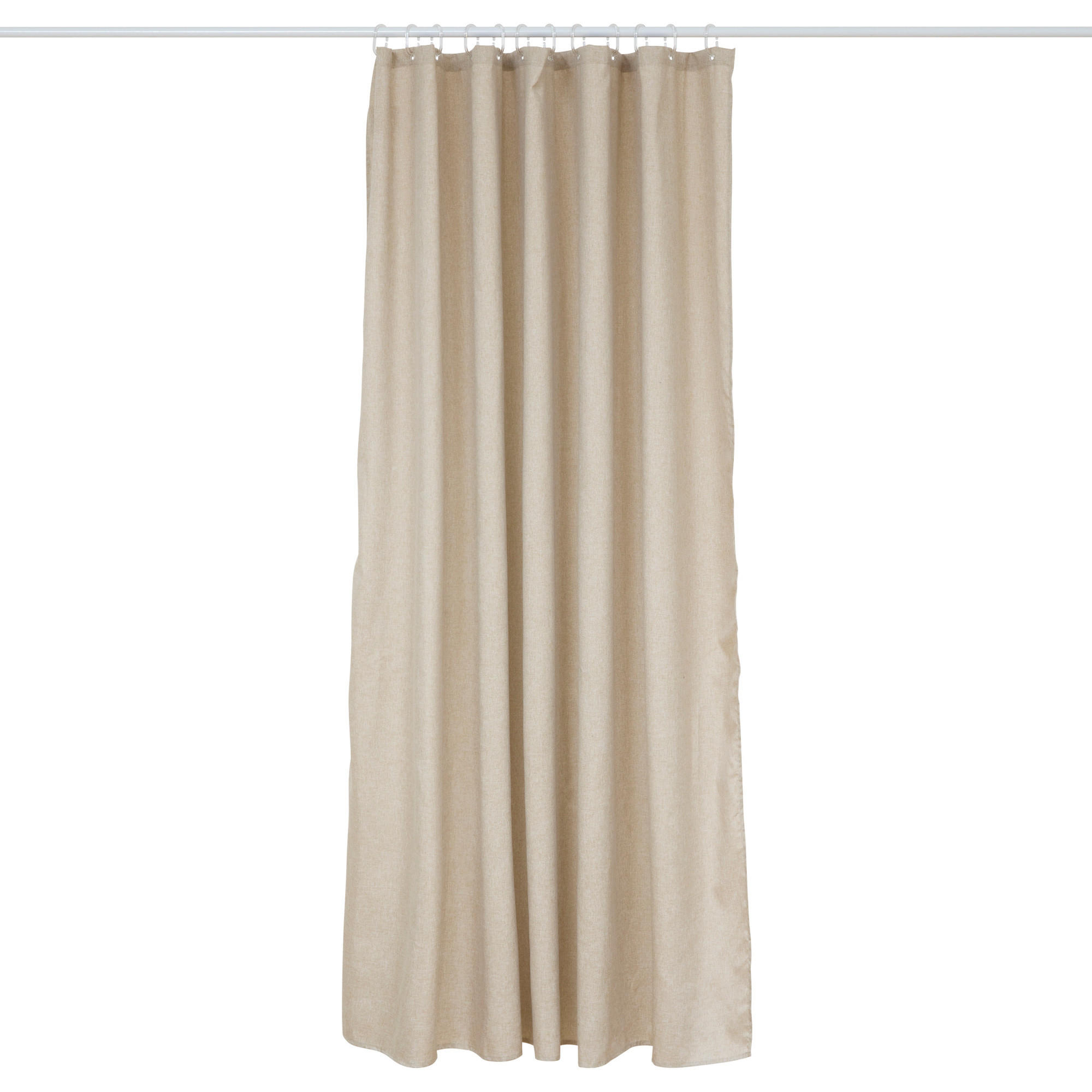 5five Simply Smart Duschvorhang Beige 180x180 cm